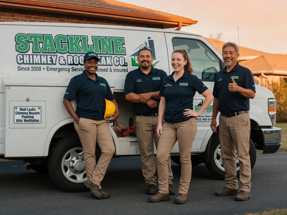 Chimney flashing repair company in Henryville, PA